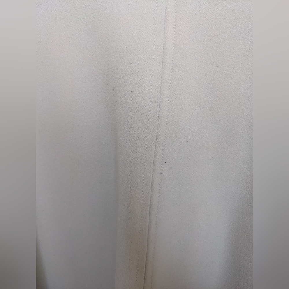 Women's Long Sleeve White Blouse - Picture 5 of 9